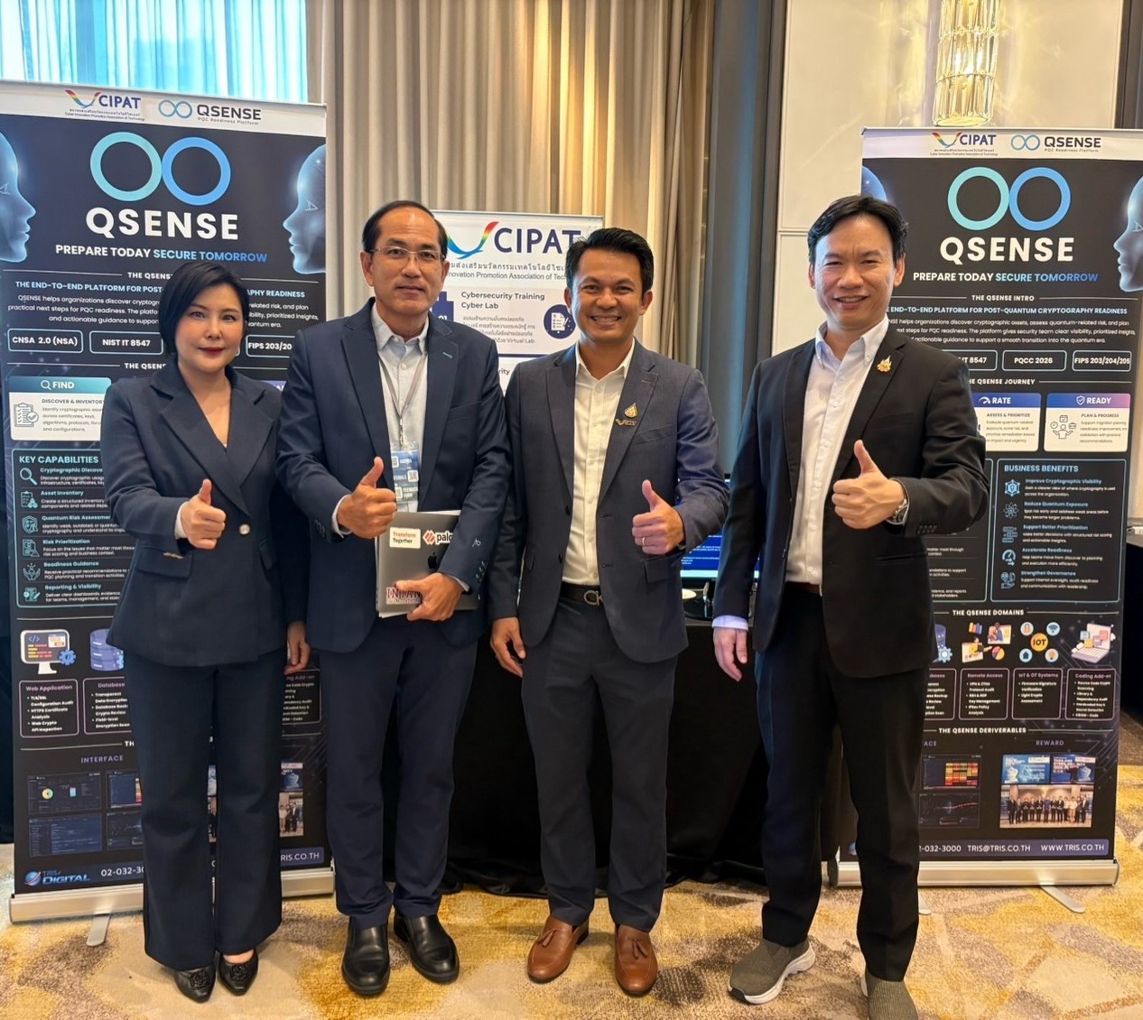ยกระดับองค์กรสู่ยุค Post-Quantum: QSense ร่วมกับ TRIS และ CIPAT เปิดตัวกรอบประเมิน Quantum Readiness ในงาน Board Cyber Forum 2026