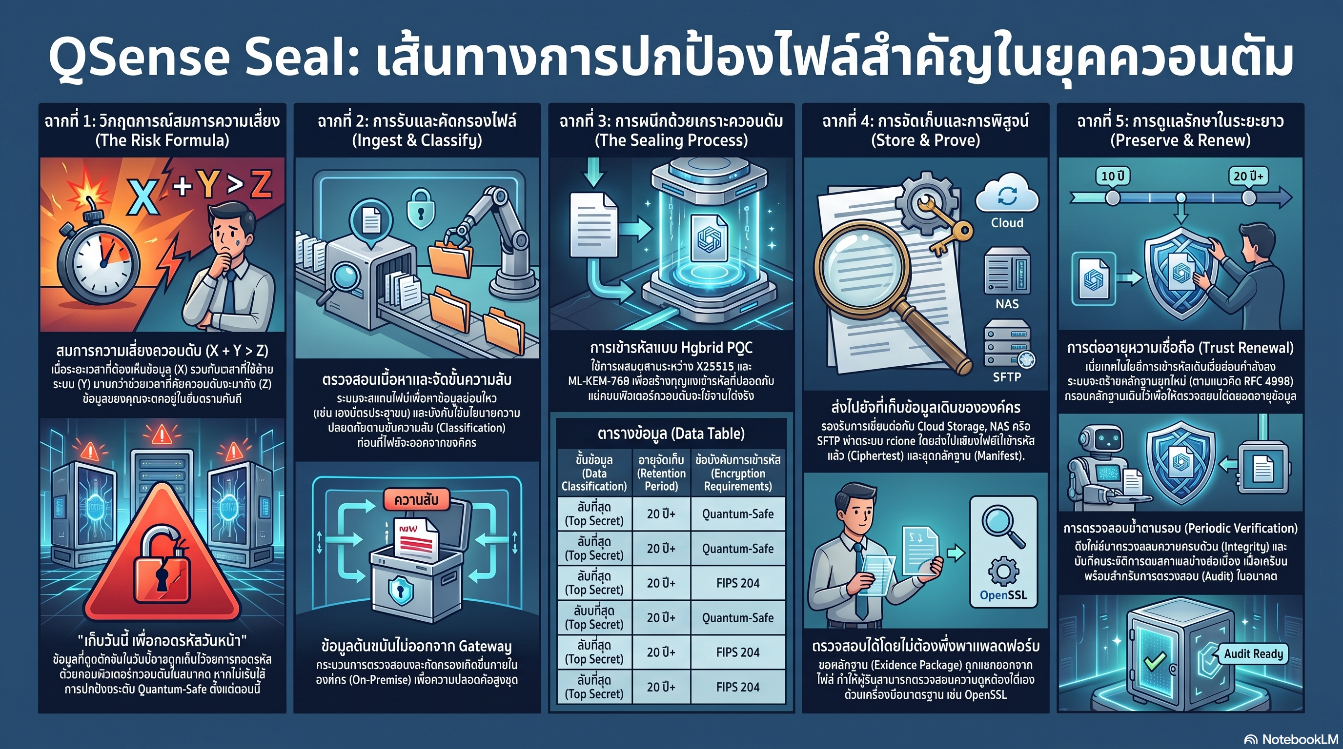 Qsense Seal ออกมาเพื่อช่วยปกป้องไฟล์ที่สำคัญในองค์กรในยุคควอนตัม