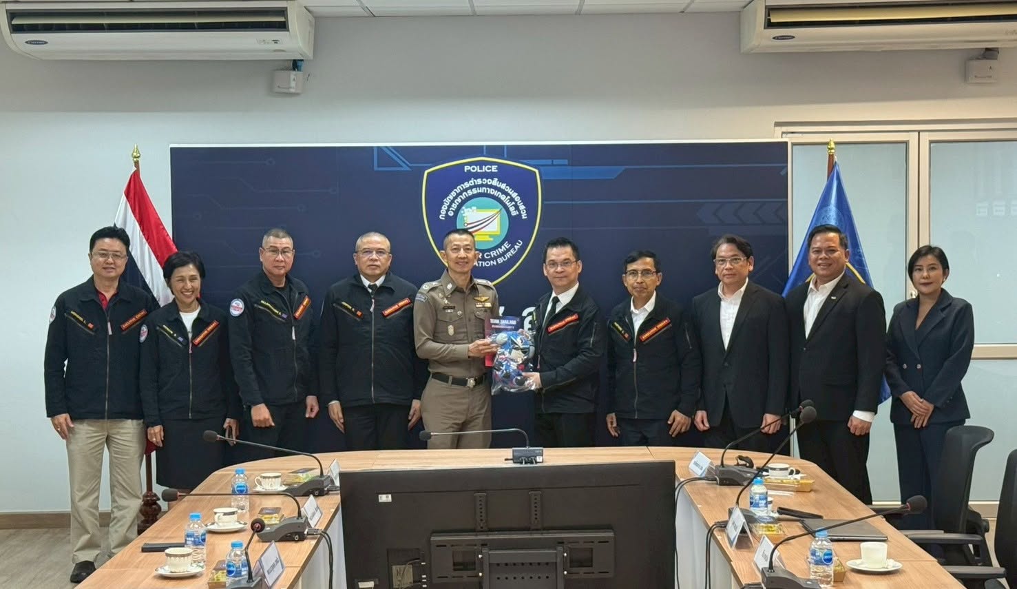 Qsense ร่วมภาคีเครือข่าย ประเมินความพร้อมด้านเทคโนโลยีควอนตัมให้แก่ กองบัญชาการตำรวจสืบสวนสอบสวนอาชญากรรมทางเทคโนโลยี  (ตำรวจไซเบอร์)