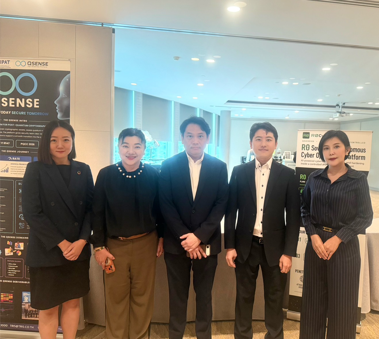 TRIS และ Qsense ร่วมจัดแสดงโซลูชันความปลอดภัยยุคควอนตัม ในงาน สกมช. ณ Oriental Residence Bangkok